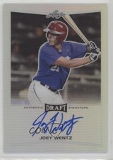 2016 Leaf Metal Draft Joey Wentz #BA-JW1 Auto w5b