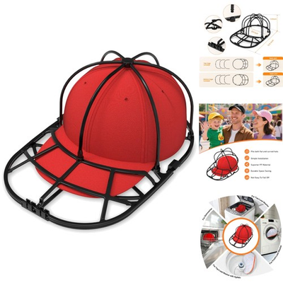 #ad #ad Hat Washer Cage for Baseball Caps Protect amp; Clean Washing Machine amp; Dishwasher $12.99