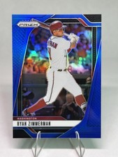2025 Panini Prizm Blue Prizm Ryan Zimmerman  /199 Washington Baseball