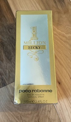 PACO RABANNE 1 MILLION LUCKY EAU DE TOILETTE SPRAY MEN 3.4 Oz / 100 ml BRAND NEW