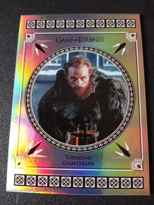 2024 Game Of Thrones Legends Of The Realm #90 Tormund Giantsbane Opal SSP 11/25