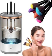 Electric Makeup Brush Cleaner Automatic Washer Dryer USB Fast Cleaning Tool Port