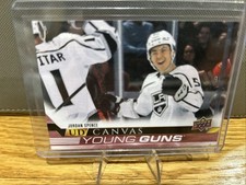 2022-23 Upper Deck Hockey YOUNG GUNS Canvas #C115 Jordan Spence RC ROOKIE KINGS