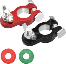 1 Pair Top Post Battery Terminal Connectors for RV Car Truck Boat Caravan