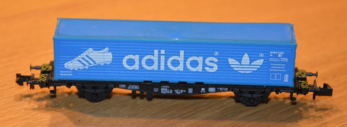 Adidas-Güterwagen - Spur N - von Trix - 4407123-9 | Zustand: Gebraucht