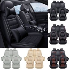 For Honda Accordciviccr-vclarityinsight Car Seat Cover Leather Front Rear