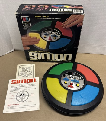 #ad #ad VTG 1978 Original Milton Bradley Simon with Original Box amp; Instructions CLEAN $29.99