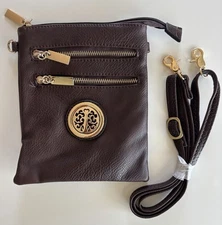 Dasein Womens Lightweight Crossbody Bags Shoulder Travel Purse Zipped Pockets