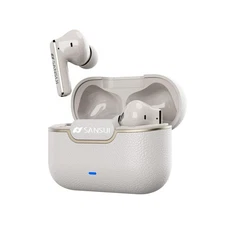 Sansui Wireless Earbuds Bluetooth 5.4 IPX4 Noise Cancelling Stereo Headphones