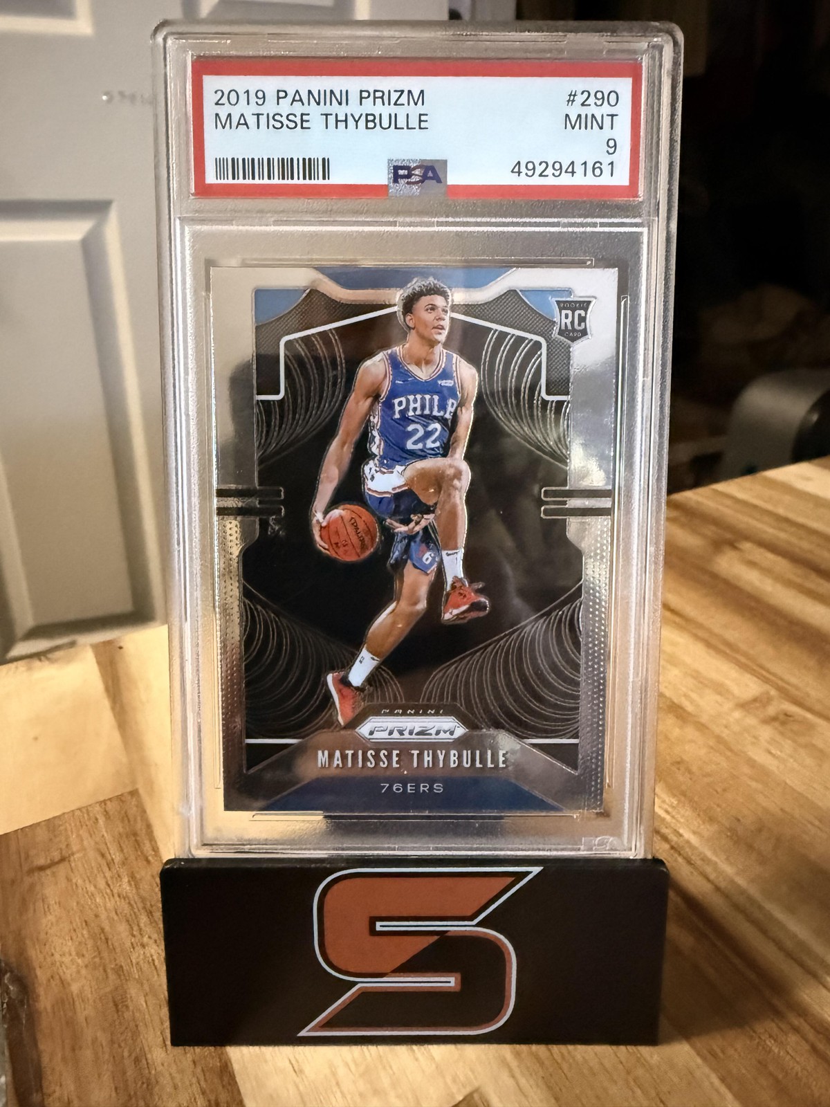 2019 Panini Prizm #290 Matisse Thybulle PSA 9