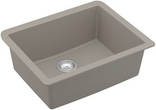 Karran USA QU-820 Quartz QU 24-3/8" Undermount Single Basin - Concrete