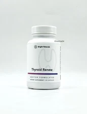 Bright Naturals Thyroid Renew (60 Capsules) Adrenal Support Supplement New