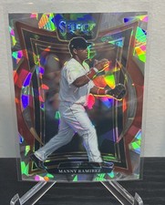 Manny Ramirez 2025 Select Concourse Silver Cracked Ice Prizm #19 Red Sox