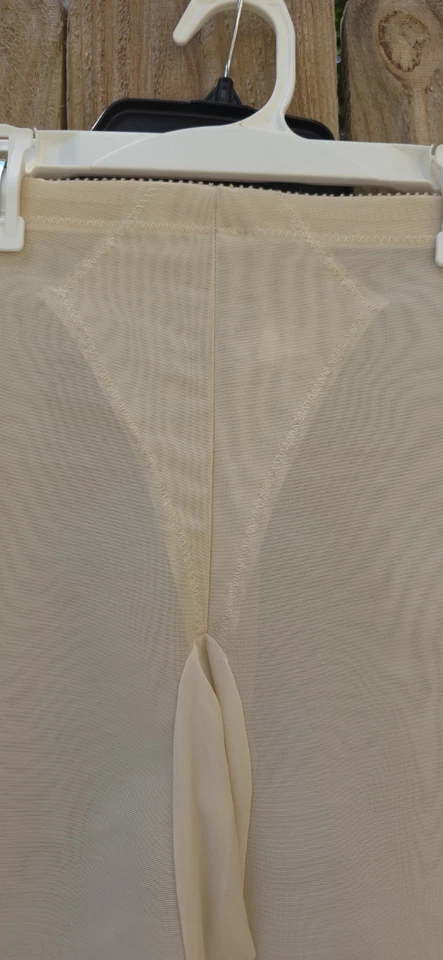 De Colección Sears Pierna Larga Control Abdomen Faja Pantalones Mediano Desnudo Lencería Prendas Moldeadoras  Foto 4 de 4