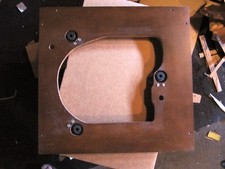 MOUNTING BOARD w Rubber Mushrooms GARRARD AT6 AT60 SL55 SL65 Turntable PLINTH 