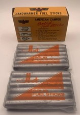 VTG (12) Solid Fuel Sticks For Nesco American Camper Pocket Heater Japan NOS