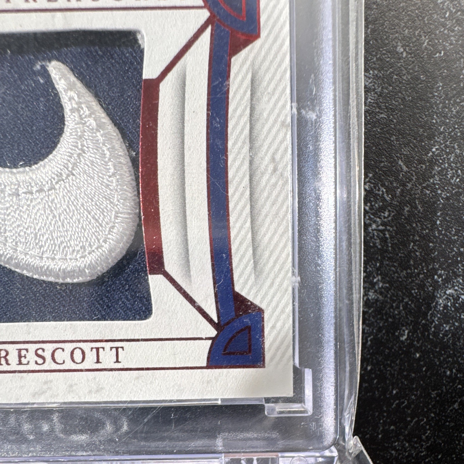 2022 NATIONAL TREASURES COLOSSAL PATCH PRIME NIKE AUTO DAK PRESCOTT #1/2 COWBOYS view 5