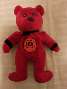 Celebrity Bears Bean Bag by JC Bears 9"