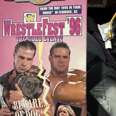 Vintage WWF Wrestlefest 1996 VHS Tape | eBay