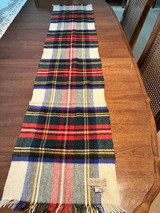 Beautiful Vintage Cashmere Scarf Made In Scotland For Princeton University