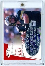 2001 Sage SA-GE Authentic Autographs Drew Brees #A8 /749 Rookie RC Football Card. rookie card picture