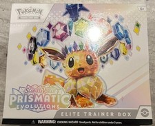 Scatola Allenatore Elite Pokemon ETB Pokemon EVOLUZIONI PRISMATICHE sigillata