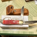 Case XX 6347 Carbon Steel Red Bone Hunter 2 Blades w/ Original Box & Sheath — photo 5