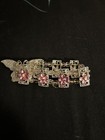 vintage estate butterfly stretch bracelet — photo 2