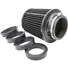 Ramair 3.5 3.3 3.1 3.0 2.75 Inch Universal Dry Clamp-on Air Filter With Rings