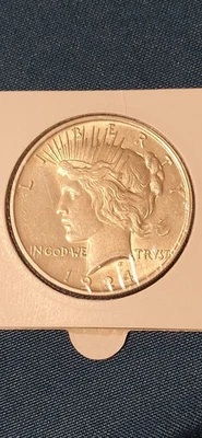 1 DOLLAR 1924 - ETATS-UNIS - ARGENT - 11 811 000 EX - Photo 1/2