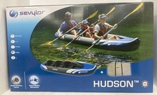 Sevylor Hudson Inflatable Kayak 3-Person Blue BNIB