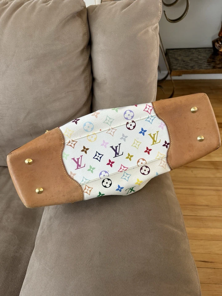 Takashi Murakami X Louis Vuitton 白色 Monogram 多色 Judy GM — 第 3/4 张图片