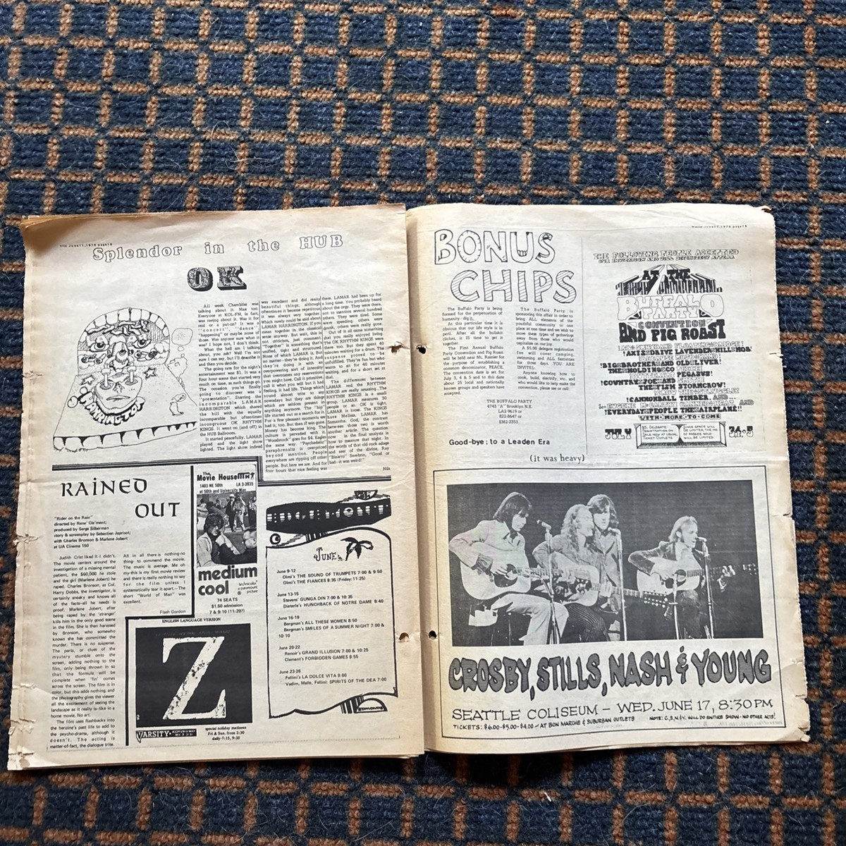 Psychedelic ~ The Helix Seattle WA ~ Vol. 11 No. 23 ~ 1970