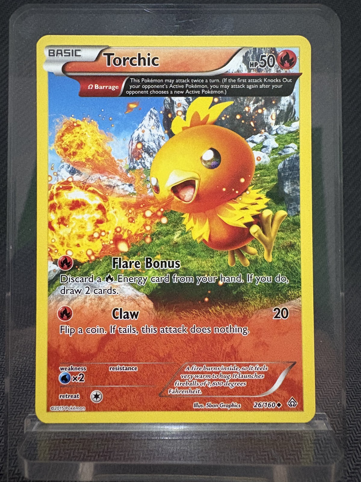 Pokemon TCG - Primal Clash - Torchic - 26/160 - LP