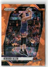 2024 Panini Prizm WNBA #124 Rebecca Allen Orange Ice