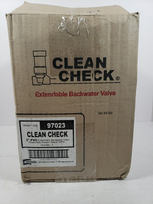 #ad RectorSeal 97023 Clean Check 3quot; Extendable Backwater Valve Sewer Backup Prevent $92.90