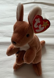 ty kangaroo from 1996 with tag