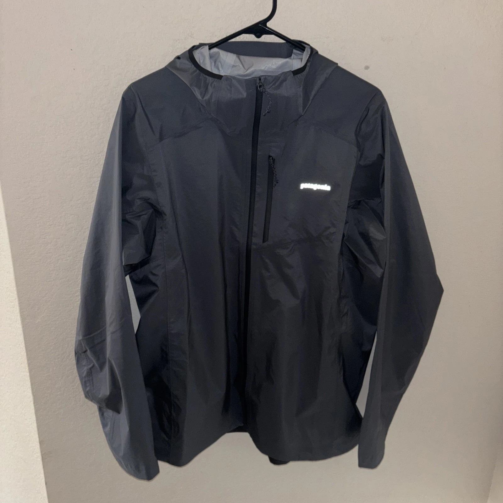 Patagonia Storm Racer Running Jacket Women's XL $299.00 24117 Smolder Blue