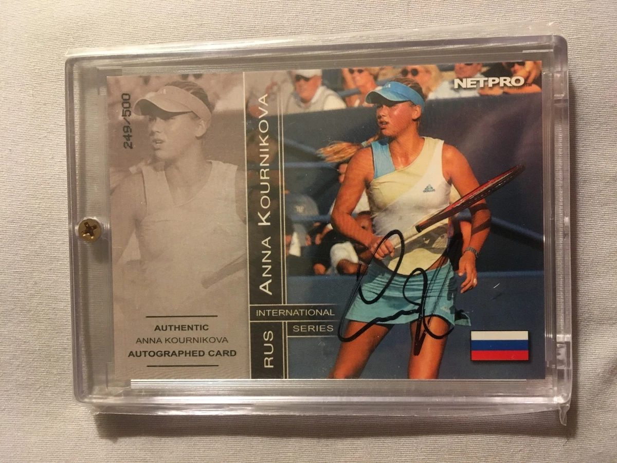 Anna Kournikova Autographed Trading Cards for sale | eBay