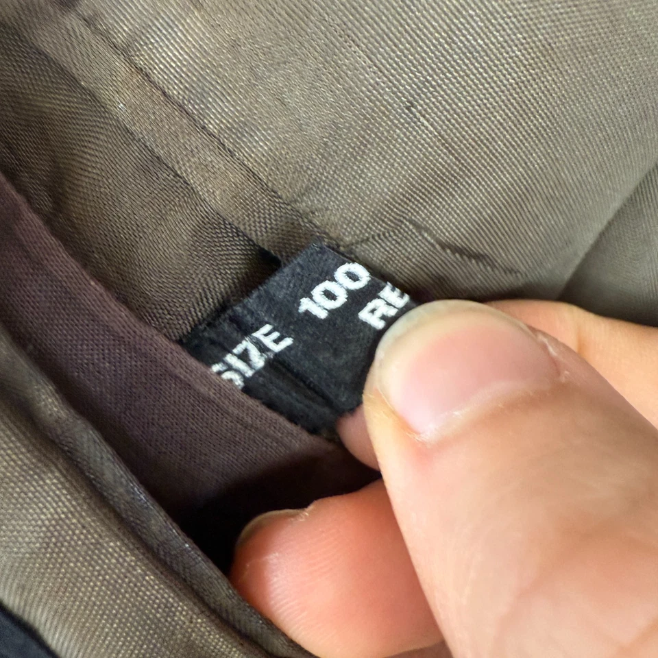 Harris Tweed Blazer Jacket Mens 100cm Herringbone Hand Woven Scottish Wool - Image 4 of 4