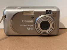 Canon PowerShot A430 Digital Camera – 4.0MP, 4x Zoom + 2 Gb Card