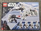 DISNEY LEGO 75320 Star Wars Snowtrooper Battle Pack 75320 105pcs Complete