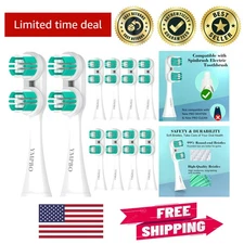 Gentle and Durable 10-Pack Replacement Brush Heads for Spinbrush Toothbrush