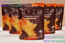 NEW Organic Ryze Mushroom Coffee, 30 Servings...