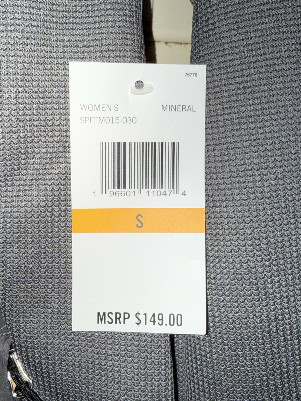 Spyder Women's Full Zip Jacket Sm Mineral $149 (Sold Out In This Size) image 4