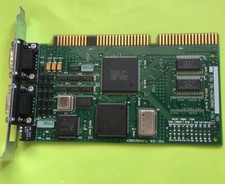 USED 50000350 PC/2e ISA-DIGI-ACCELPORT 2 PORT ADAPTER-FREE SHIPPING 