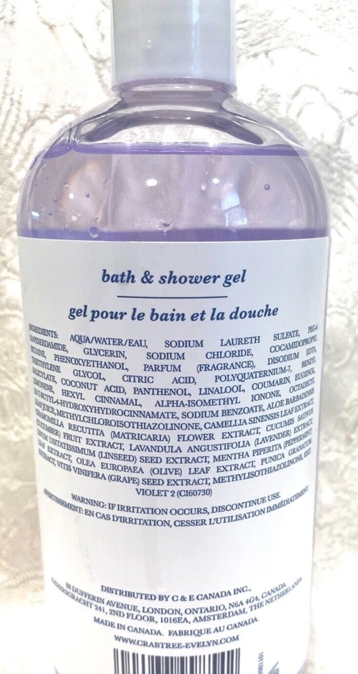 Crabtree & Evelyn Nantucket Briar Bath & Shower Gel 16.9 oz - Image 2 of 2