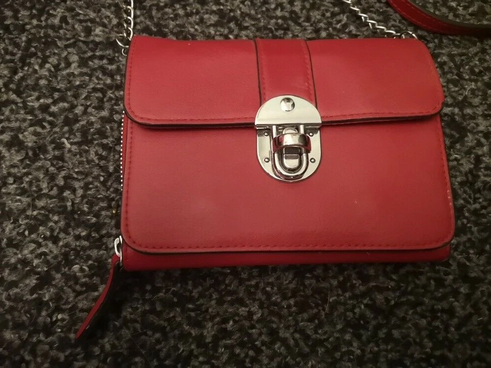 New look hotsell red bag
