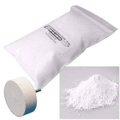 Optical Grade High Purity Cerium Oxide Polishing Compound - 8 Oz & 3'' Felt Wheel