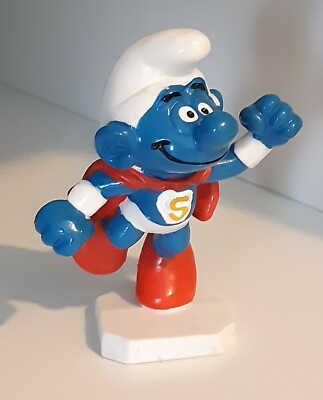 Smurf Schleich: 20119 Superman - NEW (Smurf Puffi Smurf Smurf)